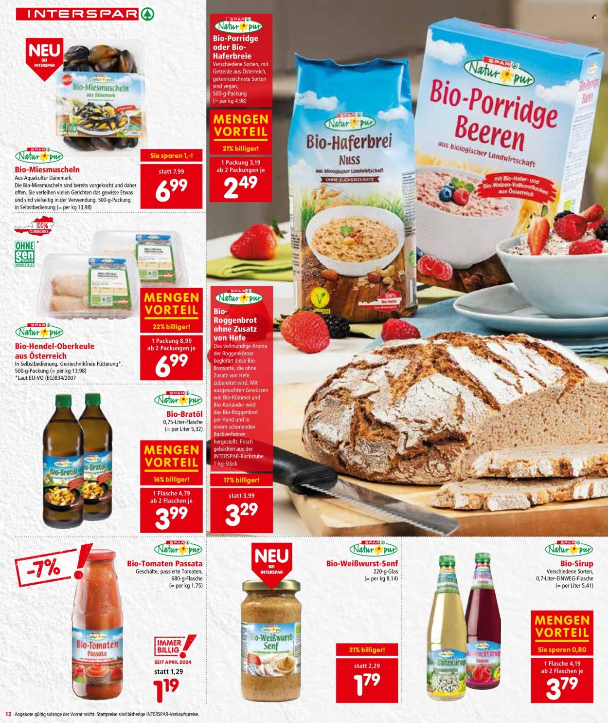 Angebote INTERSPAR - 16.5.2024 - 28.5.2024. Seite 12