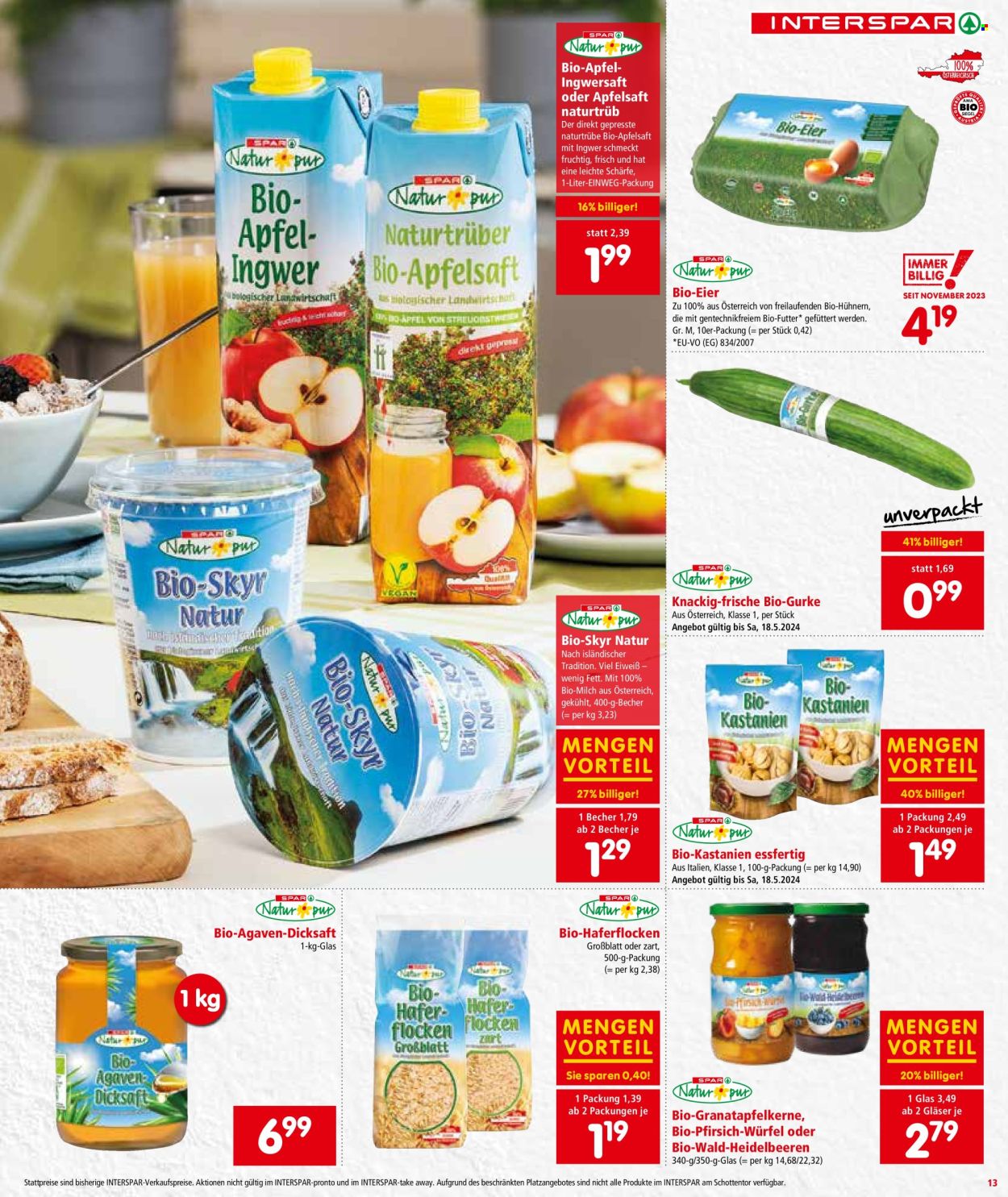Angebote INTERSPAR - 16.5.2024 - 28.5.2024. Seite 13
