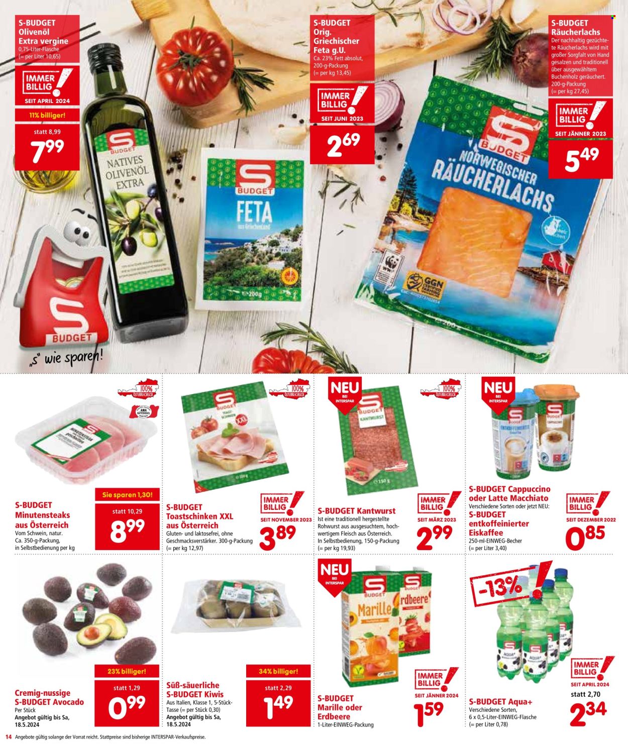 Angebote INTERSPAR - 16.5.2024 - 28.5.2024. Seite 14