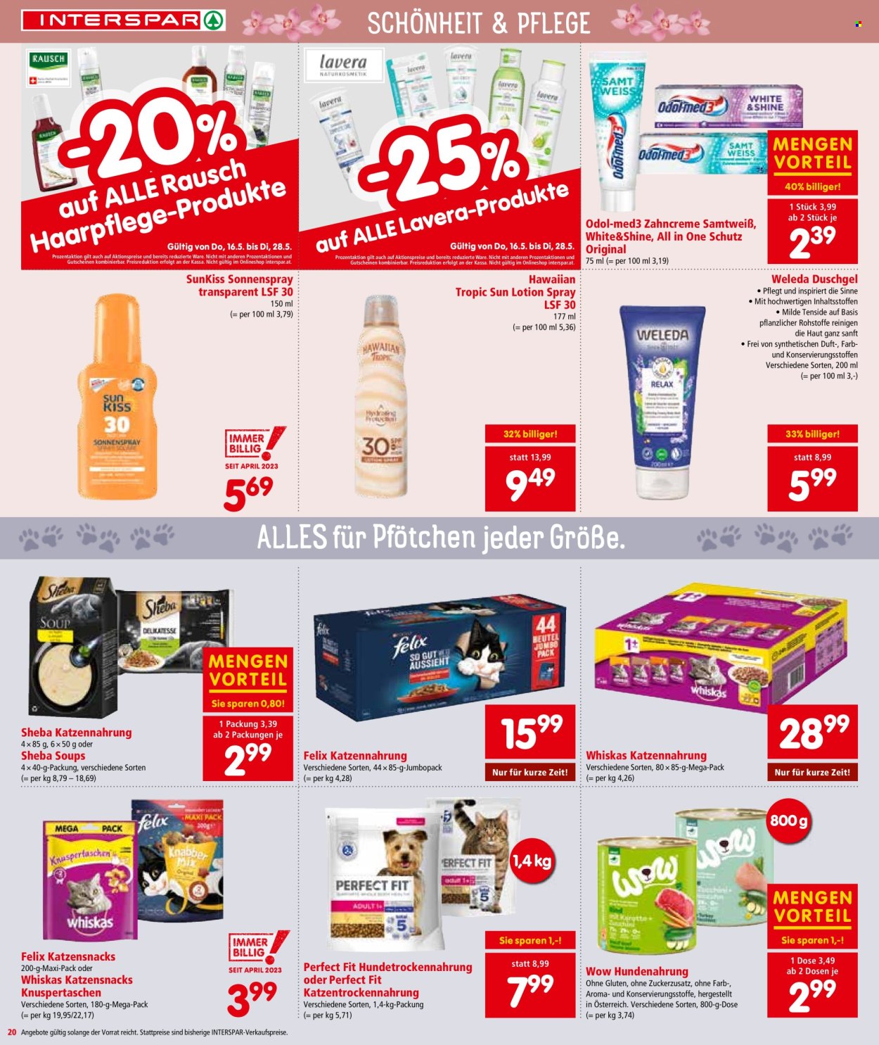 Angebote INTERSPAR - 16.5.2024 - 28.5.2024. Seite 20
