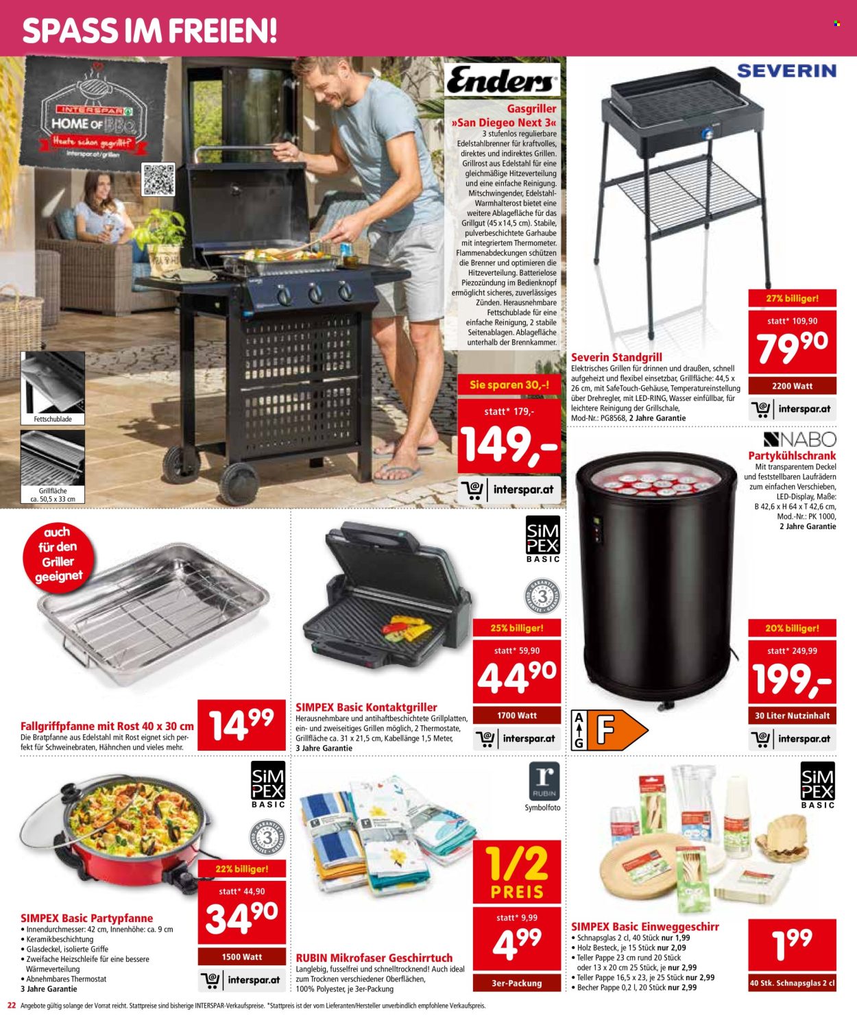 Angebote INTERSPAR - 16.5.2024 - 28.5.2024. Seite 22