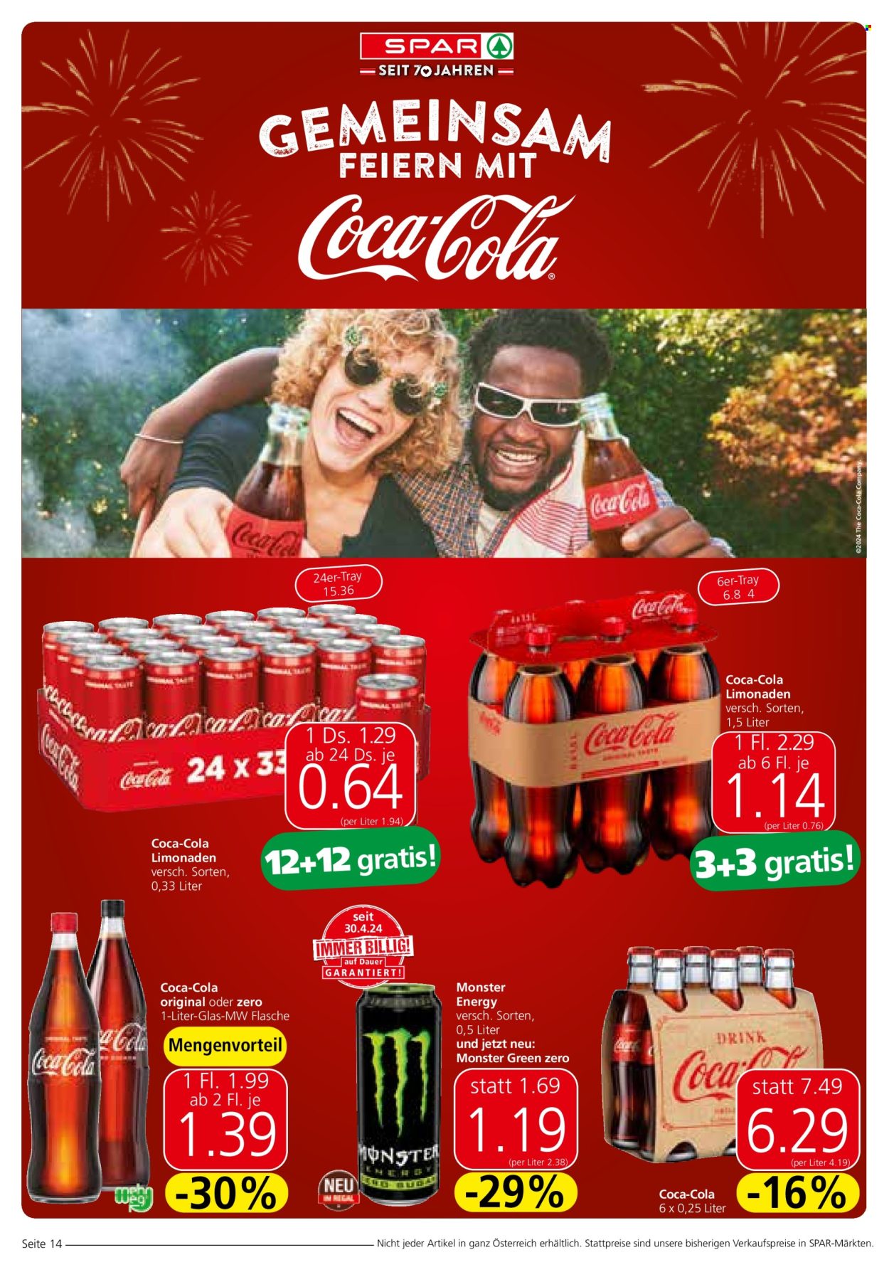 Angebote SPAR - 16.5.2024 - 28.5.2024. Seite 14