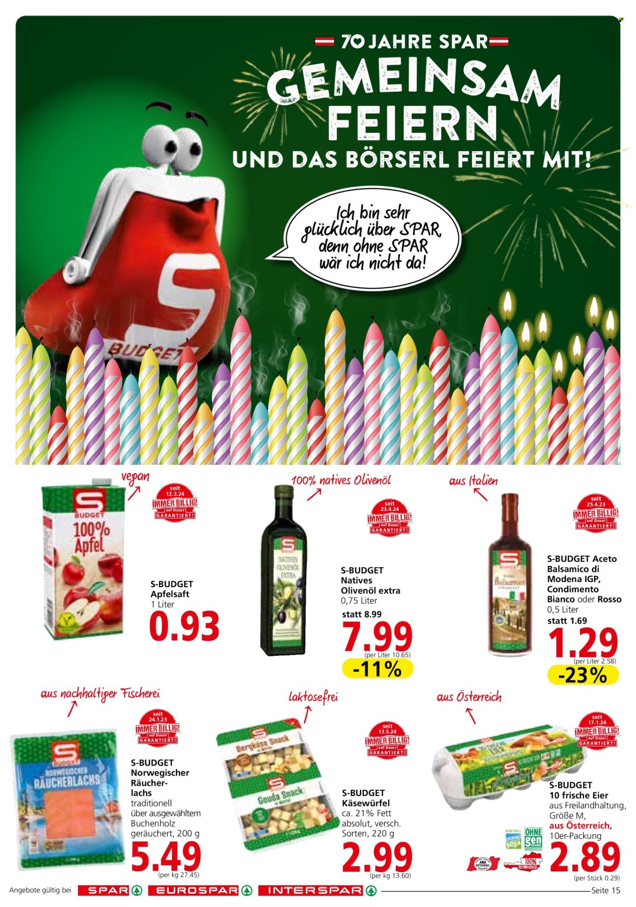 Angebote SPAR - 16.5.2024 - 28.5.2024. Seite 15