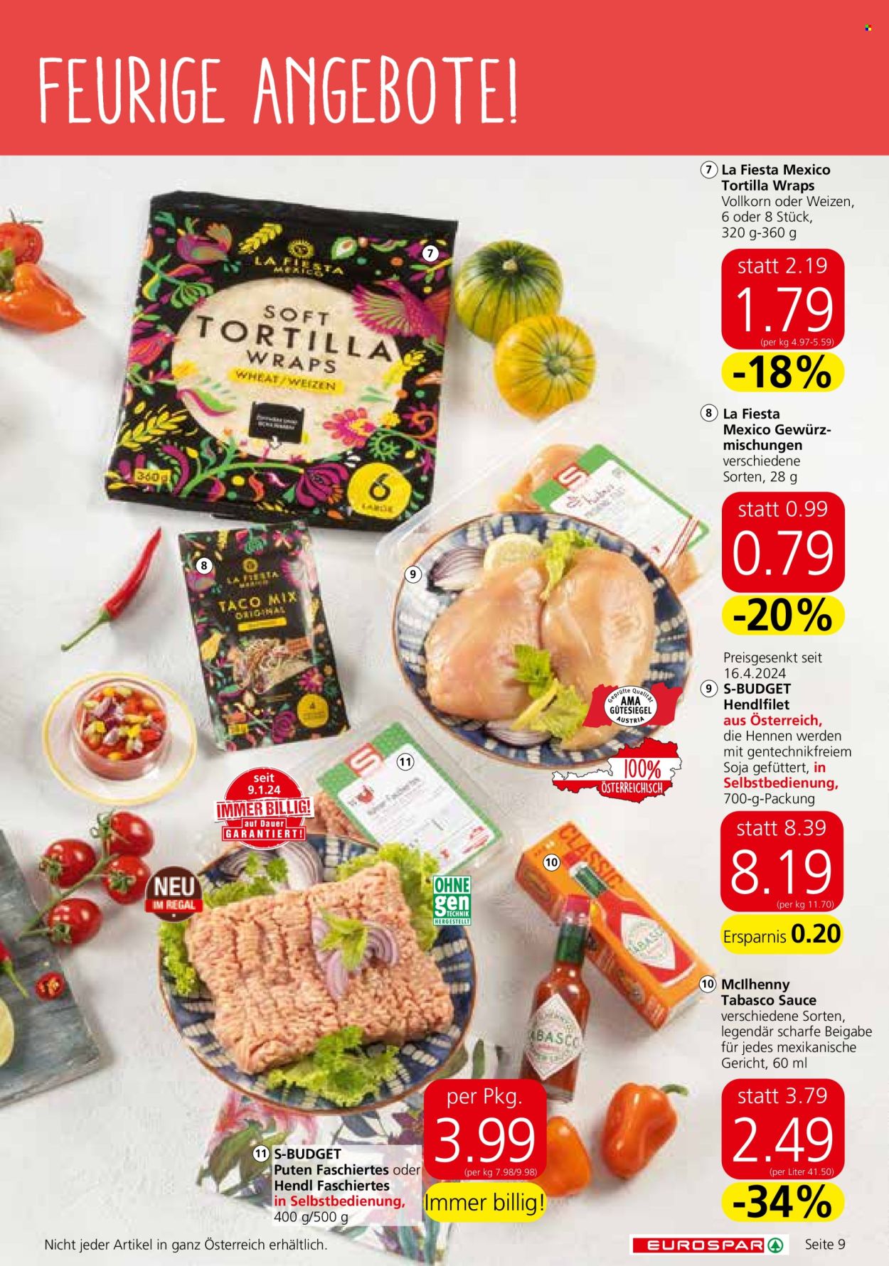 Angebote EUROSPAR - 16.5.2024 - 28.5.2024. Seite 9