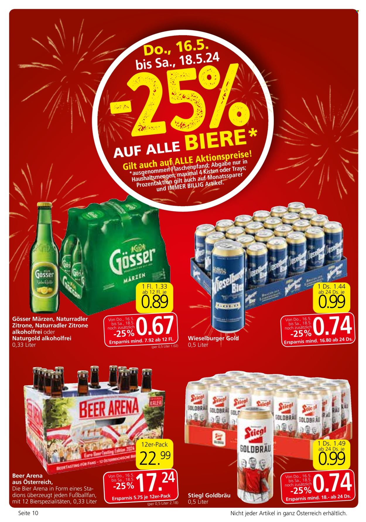 Angebote EUROSPAR - 16.5.2024 - 28.5.2024. Seite 10