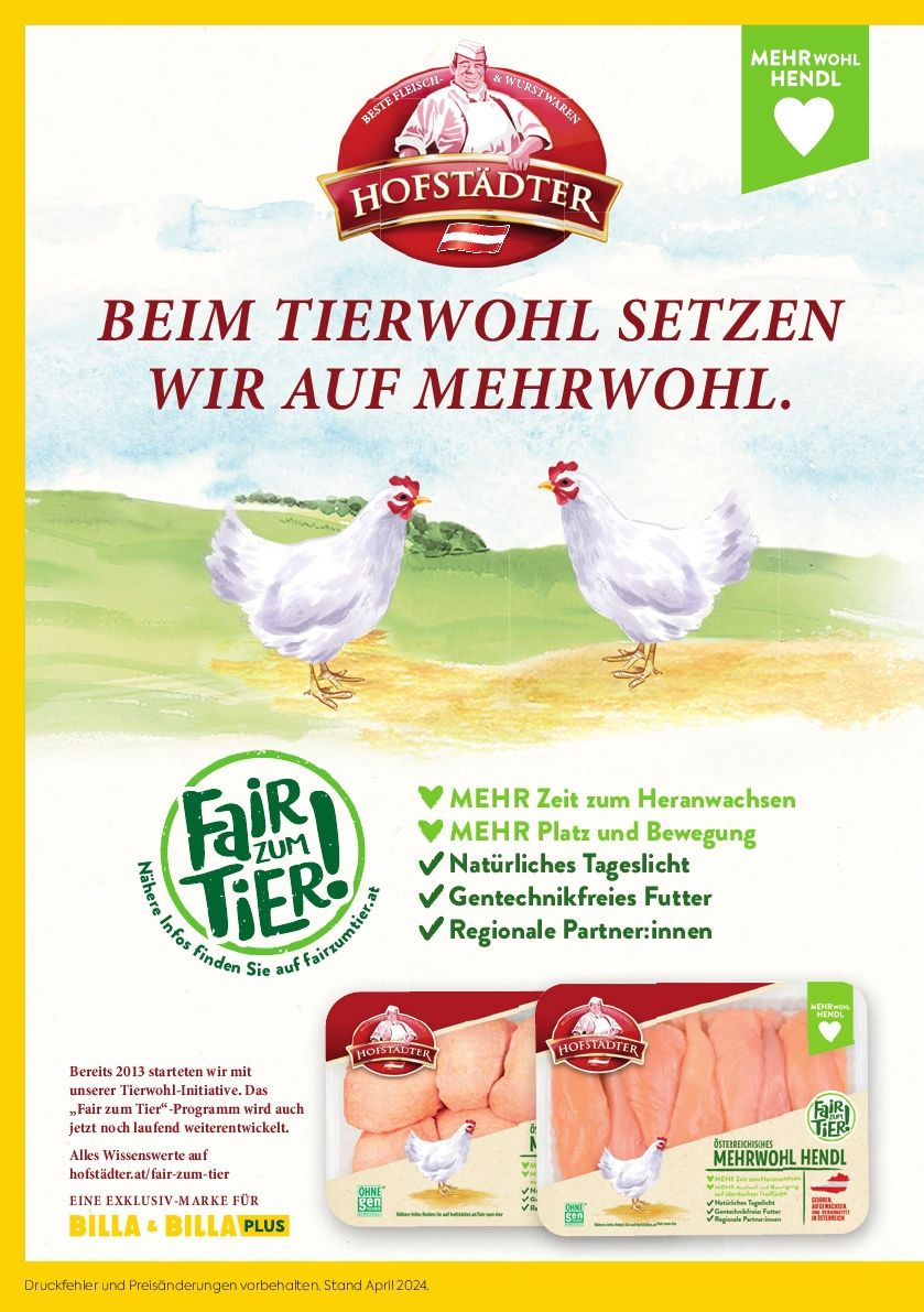 Angebote Billa - 9.5.2024 - 31.8.2024. Seite 6