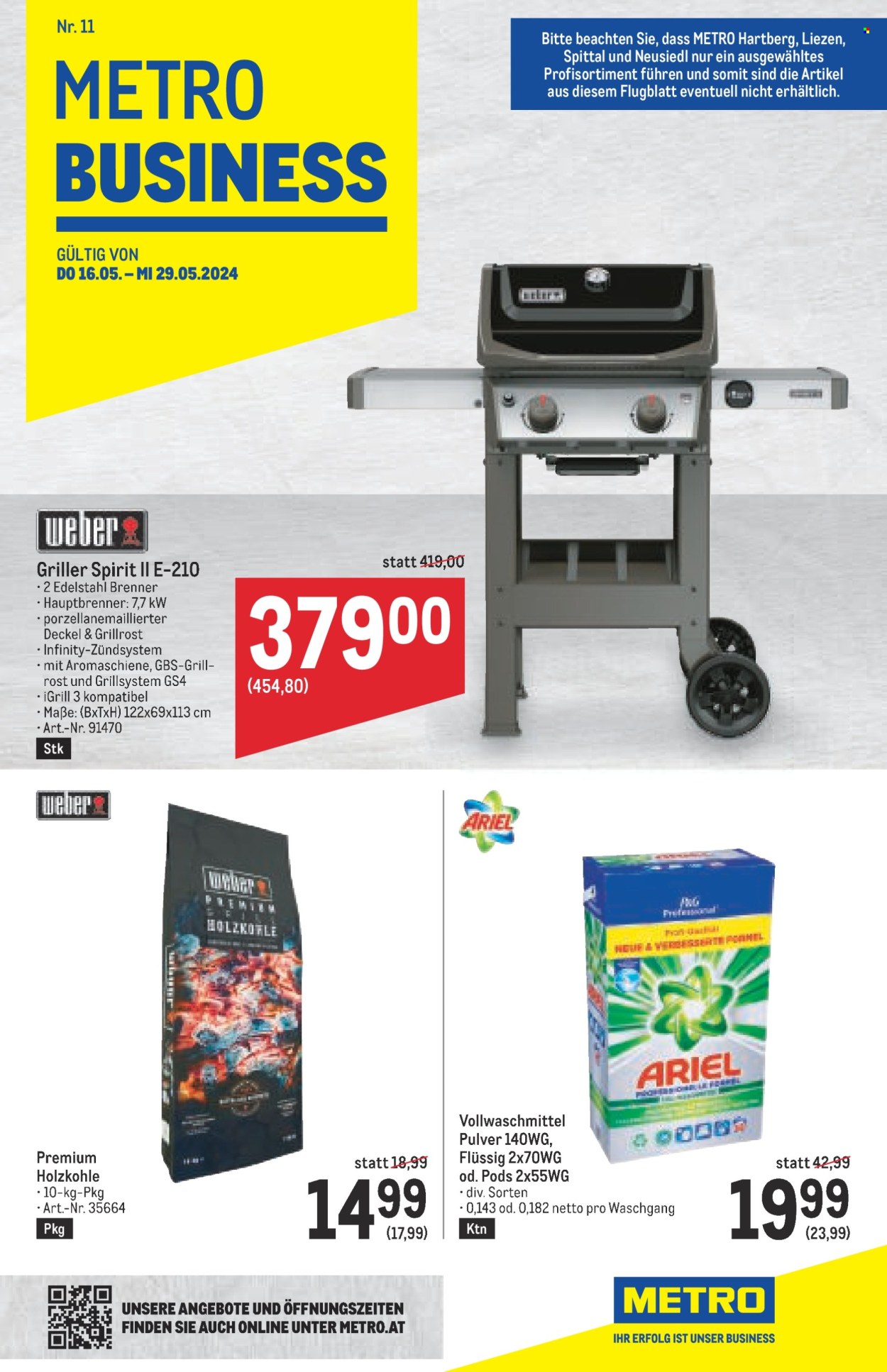 Angebote Metro - 16.5.2024 - 29.5.2024. Seite 1