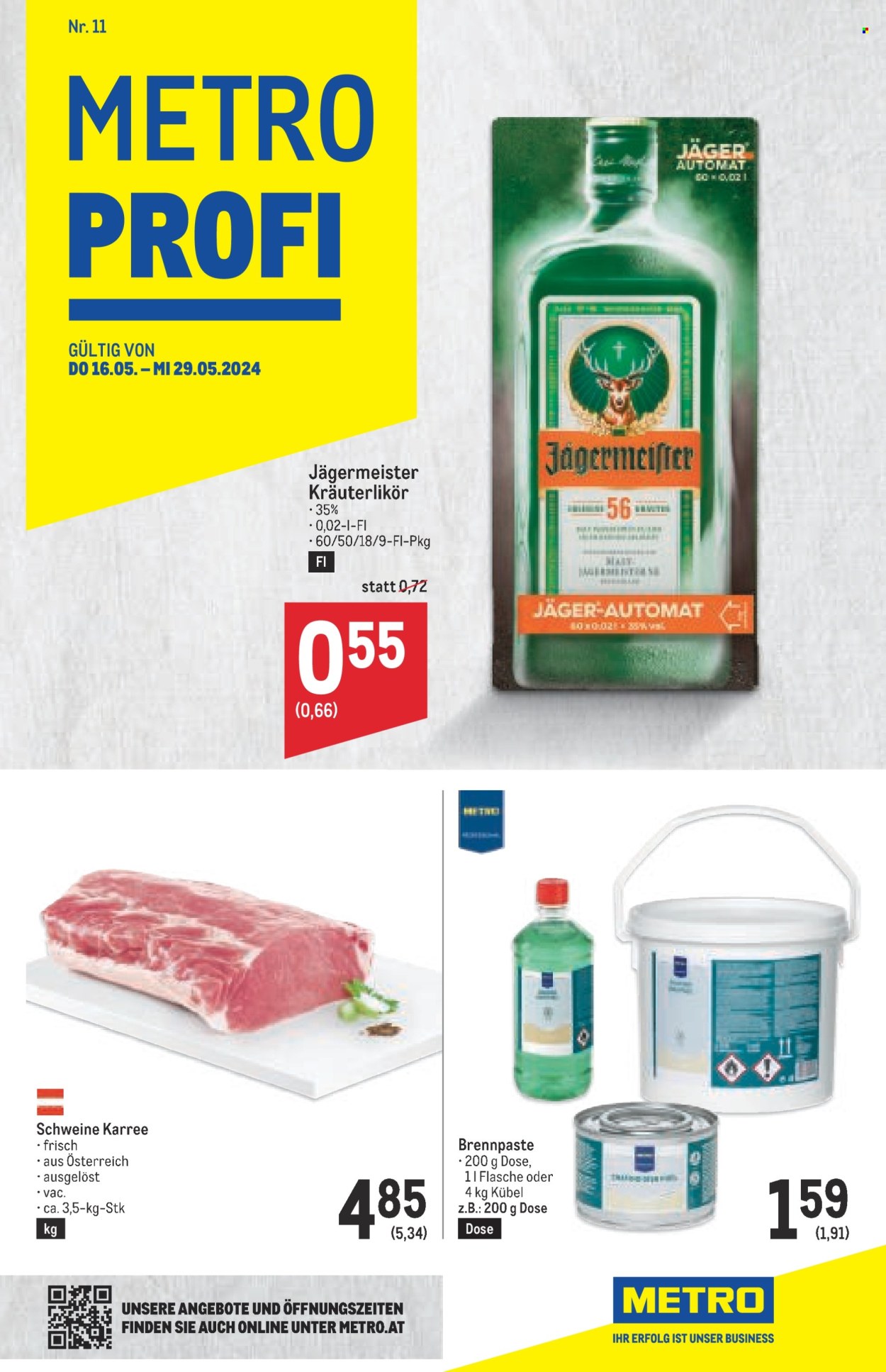 Angebote Metro - 16.5.2024 - 29.5.2024. Seite 1