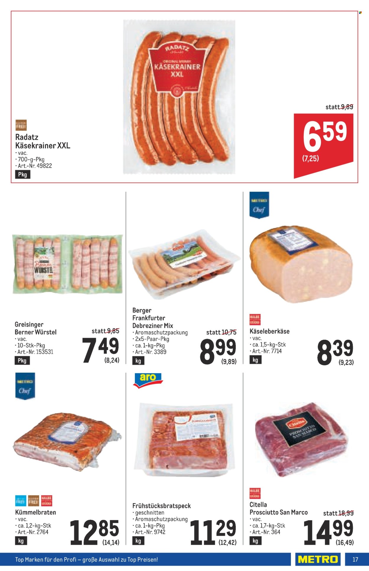 Angebote Metro - 16.5.2024 - 29.5.2024. Seite 17