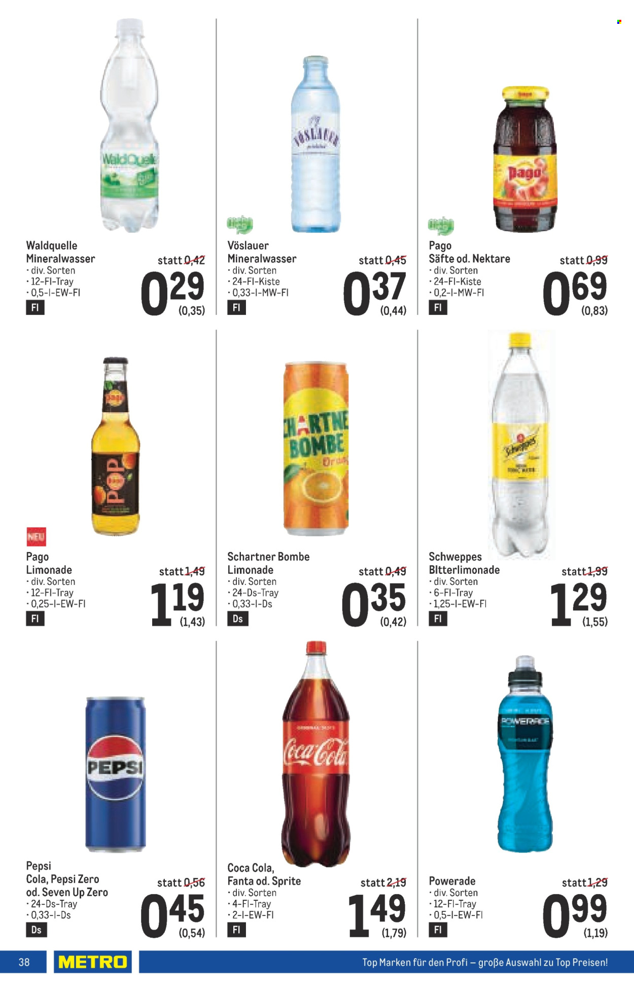 Angebote Metro - 16.5.2024 - 29.5.2024. Seite 38