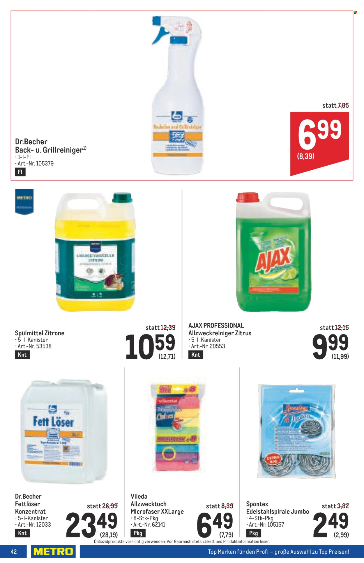 Angebote Metro - 16.5.2024 - 29.5.2024. Seite 42