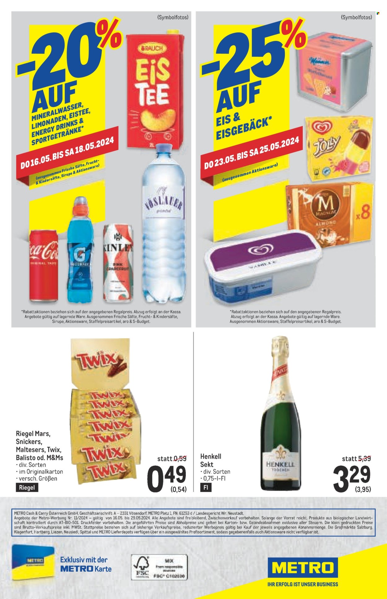 Angebote Metro - 16.5.2024 - 29.5.2024. Seite 48