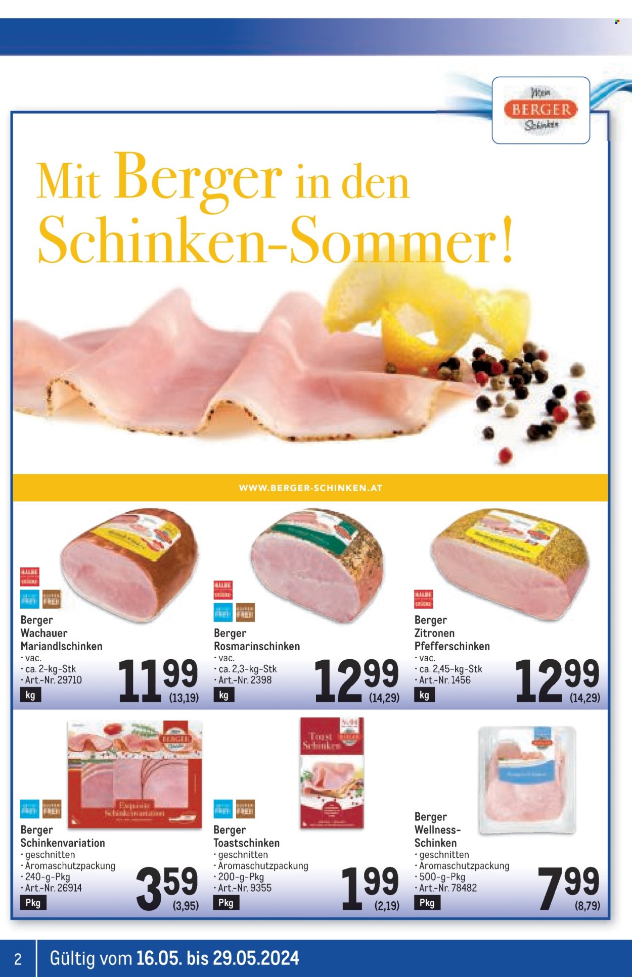 Angebote Metro - 16.5.2024 - 29.5.2024. Seite 2