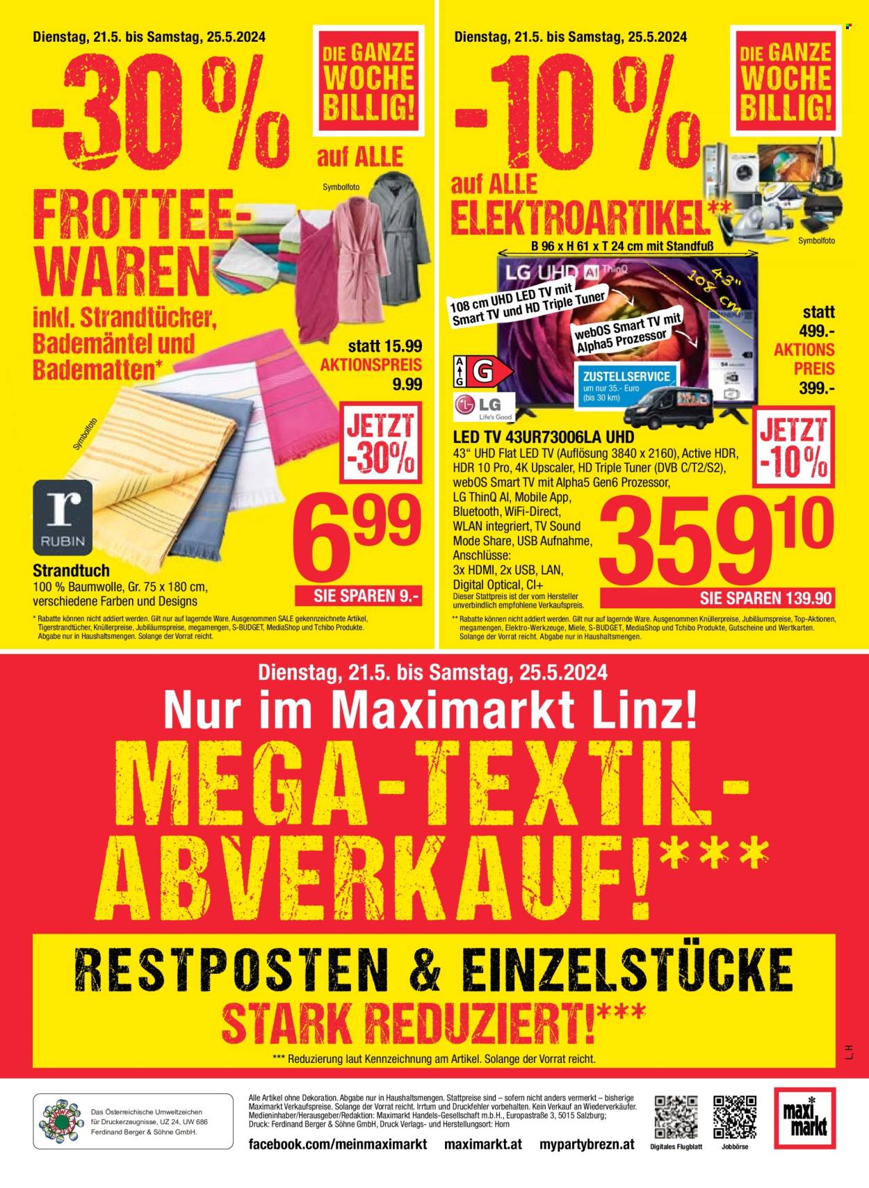 Angebote Maximarkt - 21.5.2024 - 25.5.2024. Seite 20
