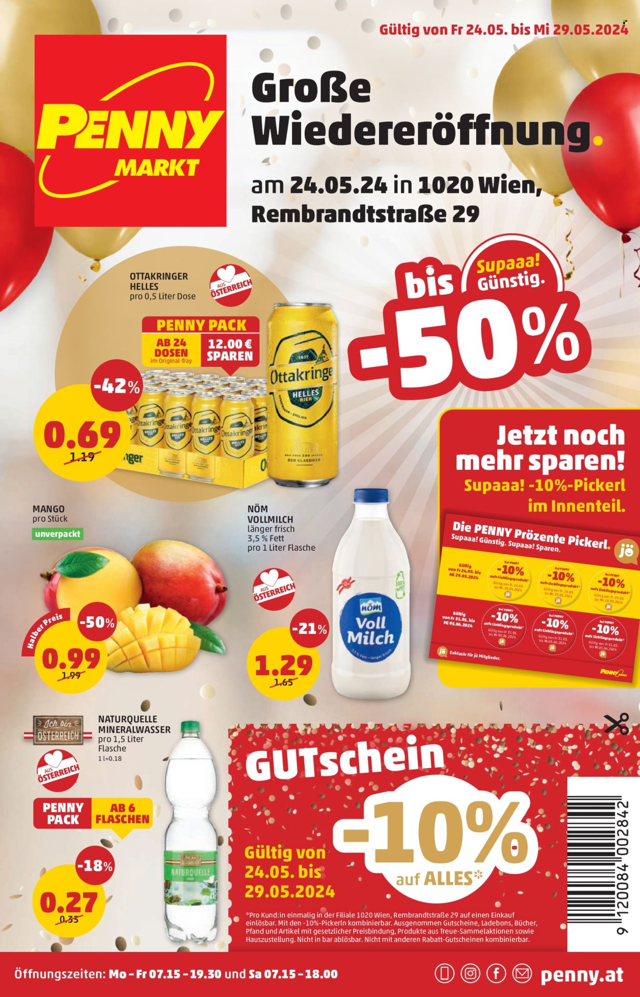 Angebote Penny - 24.5.2024 - 29.5.2024. Seite 1