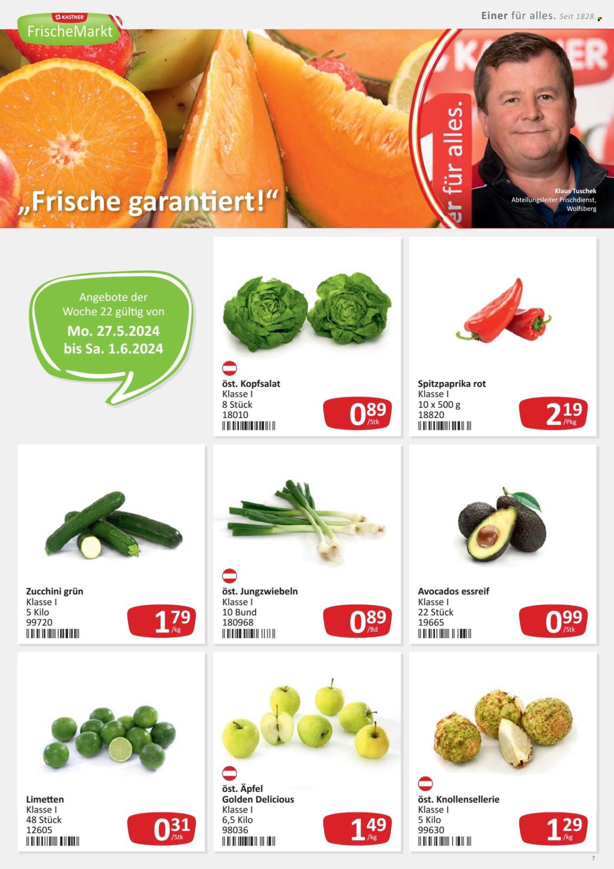 Angebote KASTNER - 21.5.2024 - 1.6.2024. Seite 7