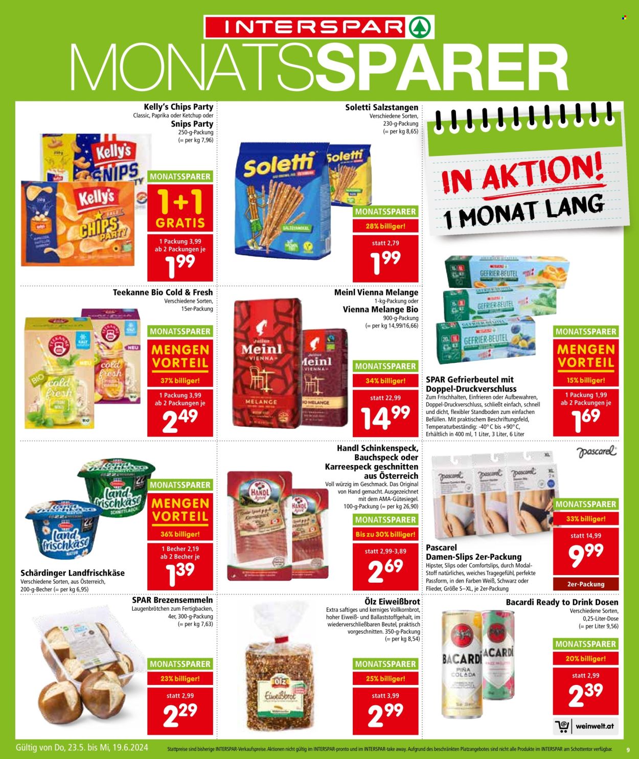 Angebote INTERSPAR - 23.5.2024 - 28.5.2024. Seite 9