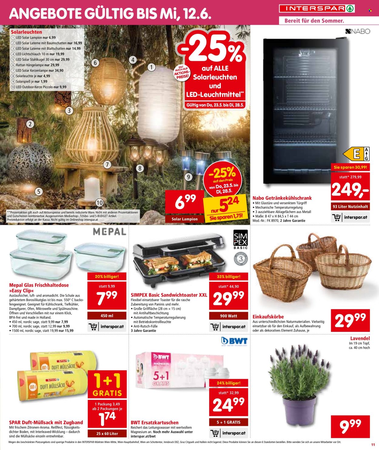 Angebote INTERSPAR - 23.5.2024 - 28.5.2024. Seite 11