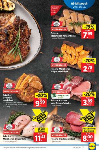 thumbnail - Frische Karree- oder Schopfsteaks