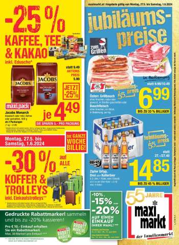 Angebote Maximarkt - 27.5.2024 - 1.6.2024.