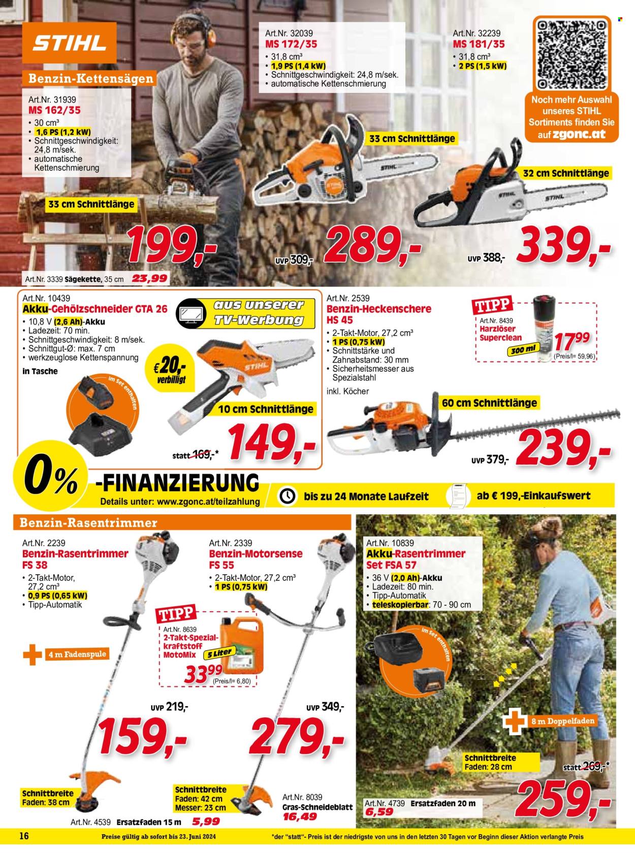 Angebote Zgonc - 1.6.2024 - 30.6.2024. Seite 16