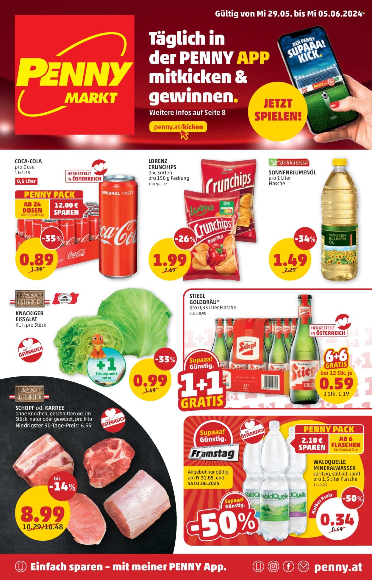 Angebote Penny - 29.5.2024 - 5.6.2024. Seite 1