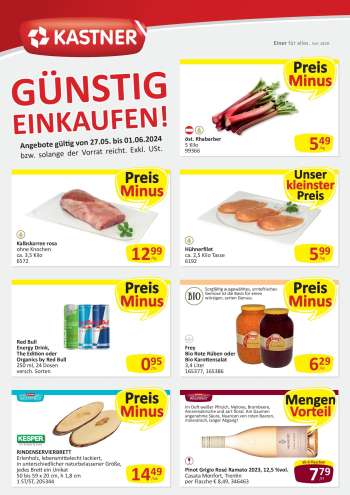 Angebote KASTNER - 27.5.2024 - 1.6.2024.