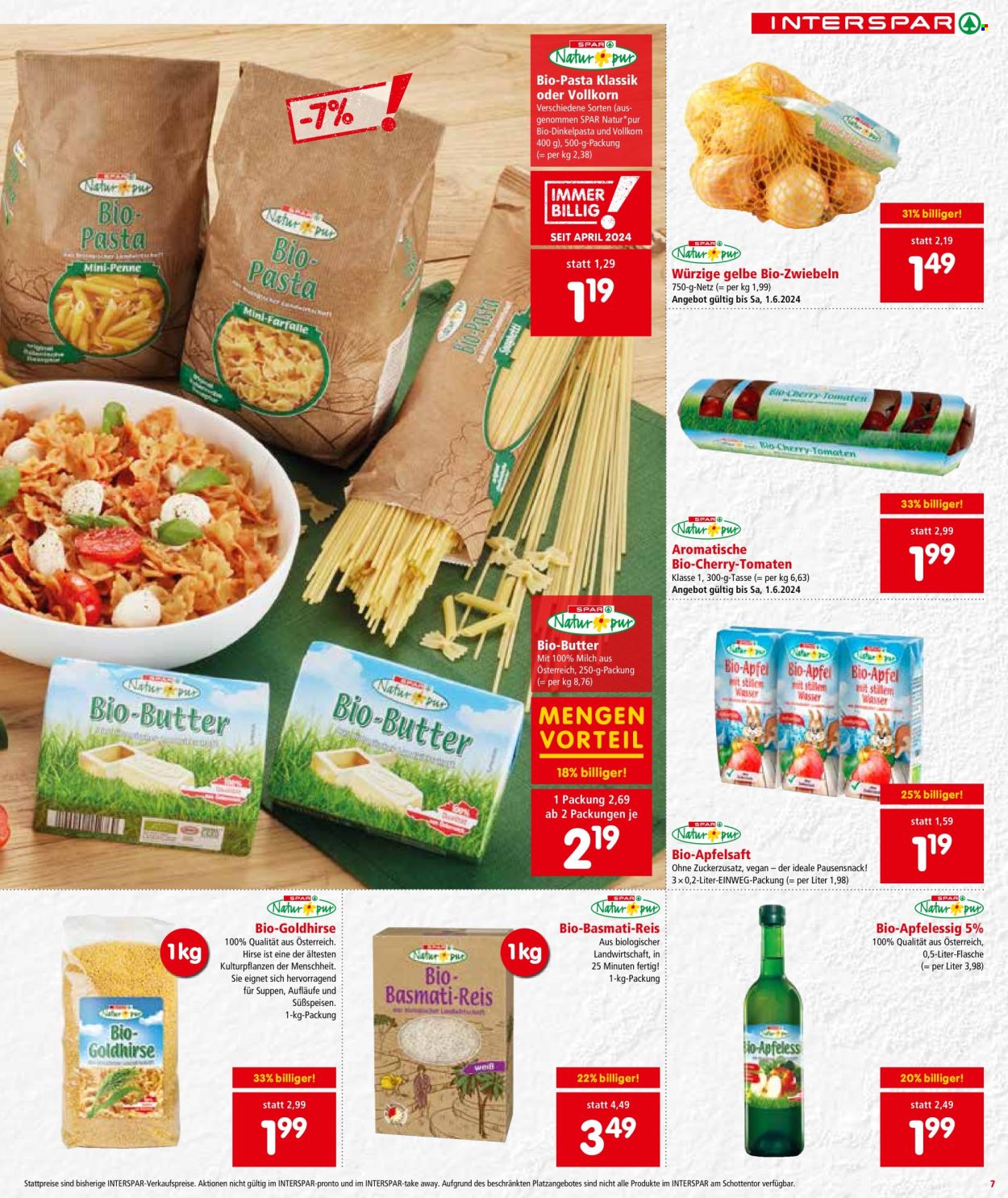 Angebote INTERSPAR - 29.5.2024 - 12.6.2024. Seite 7