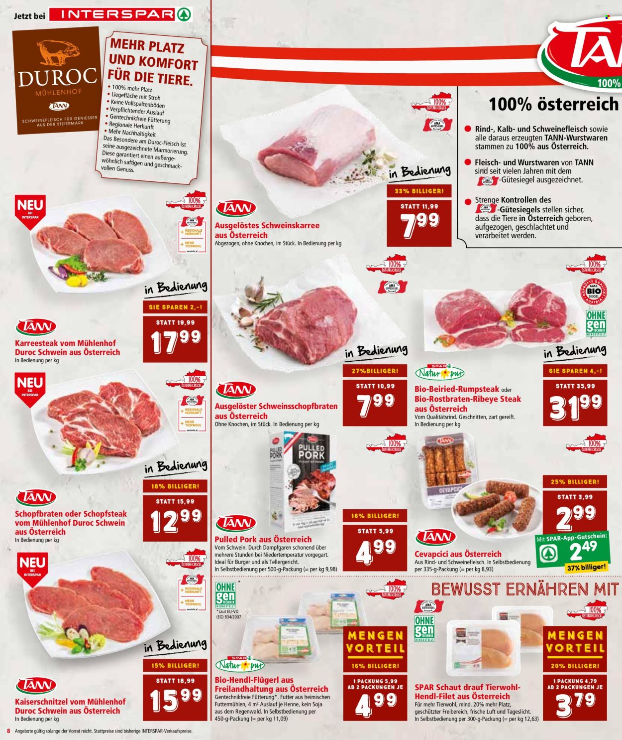 Angebote INTERSPAR - 29.5.2024 - 12.6.2024. Seite 8