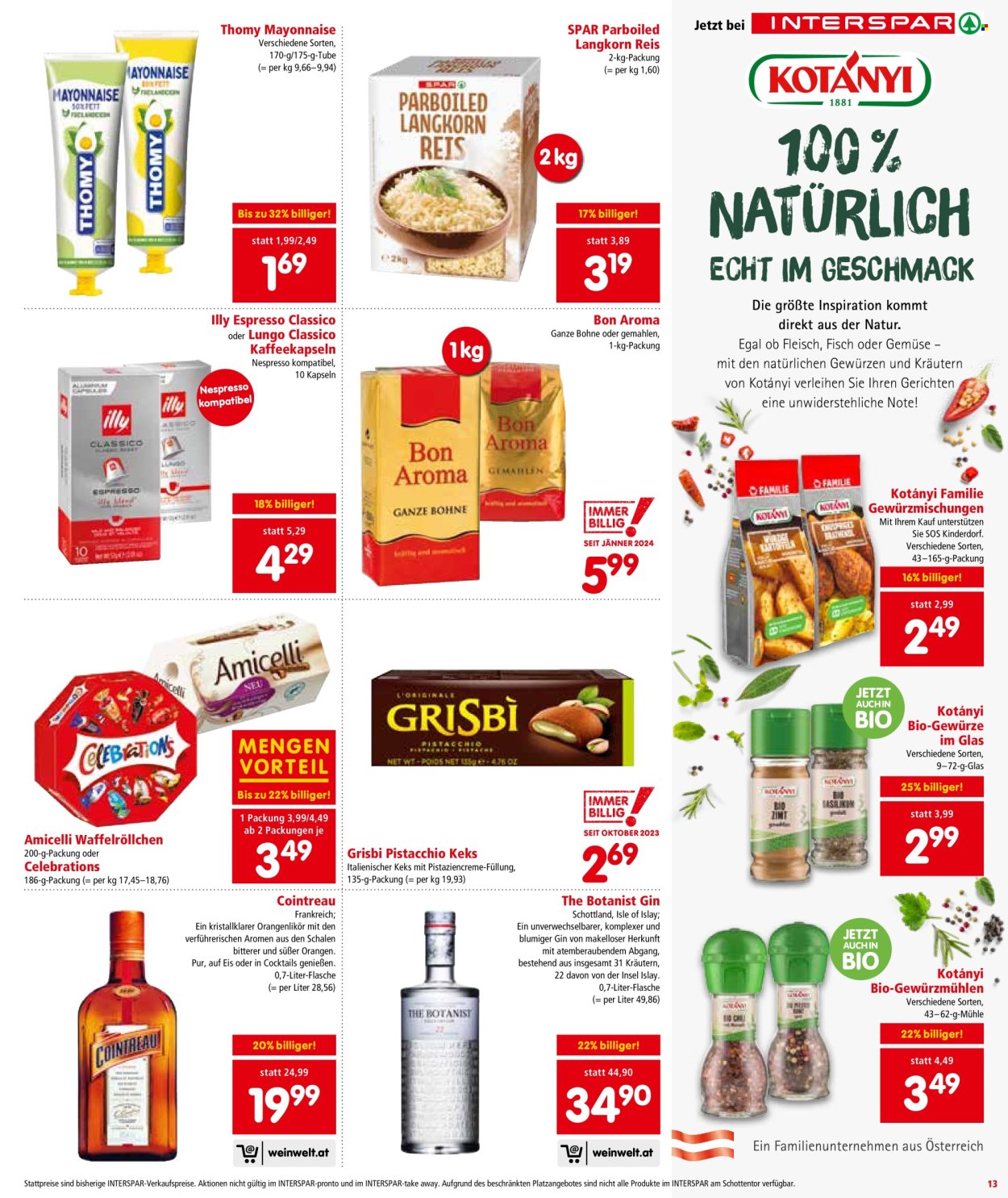 Angebote INTERSPAR - 29.5.2024 - 12.6.2024. Seite 13