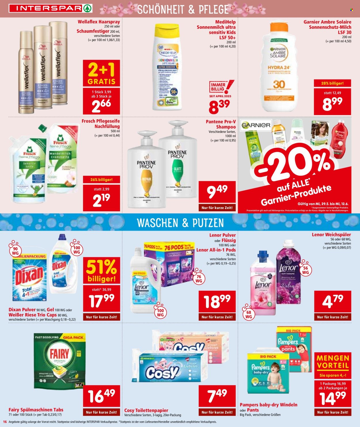 Angebote INTERSPAR - 29.5.2024 - 12.6.2024. Seite 16