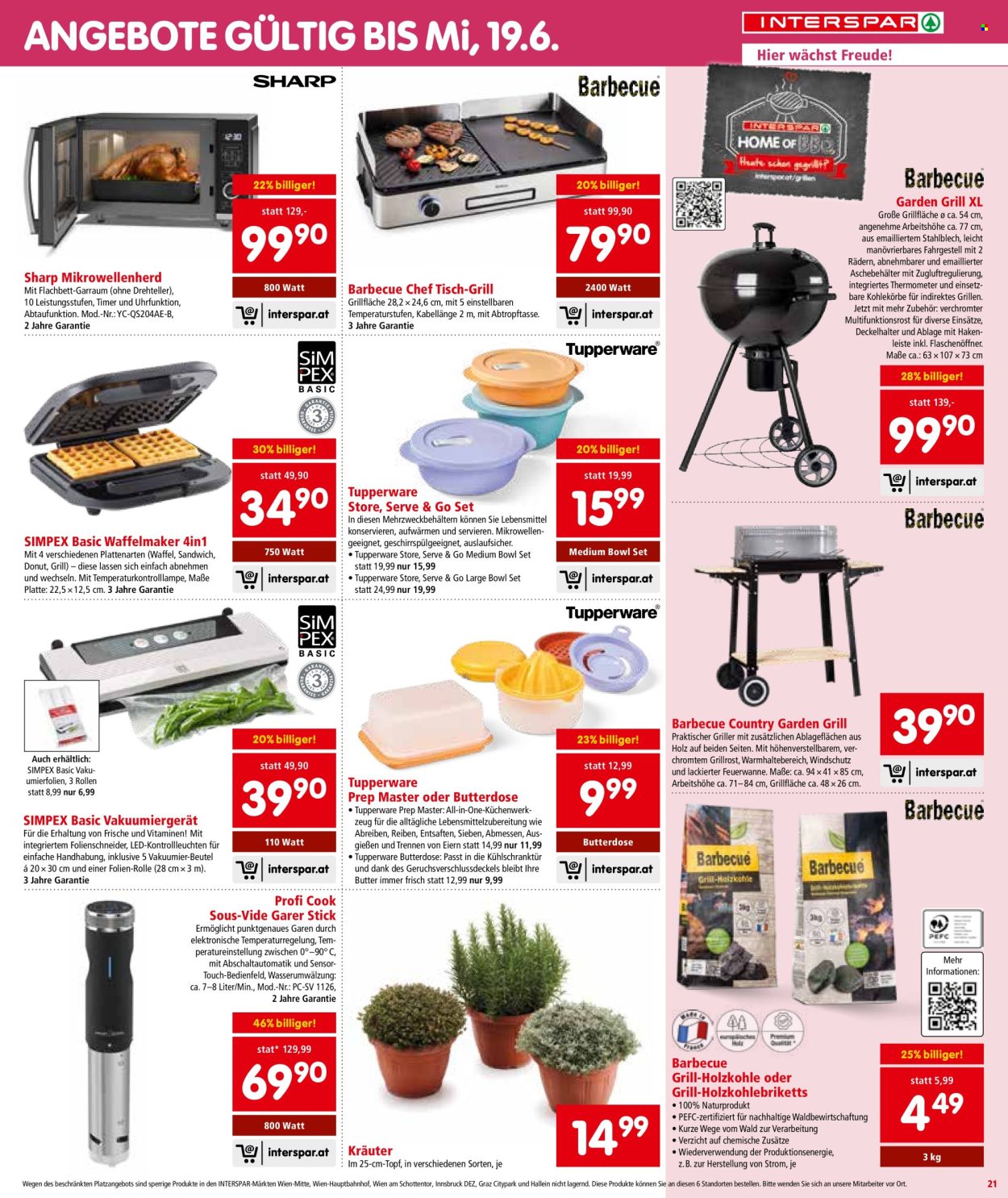 Angebote INTERSPAR - 29.5.2024 - 12.6.2024. Seite 21