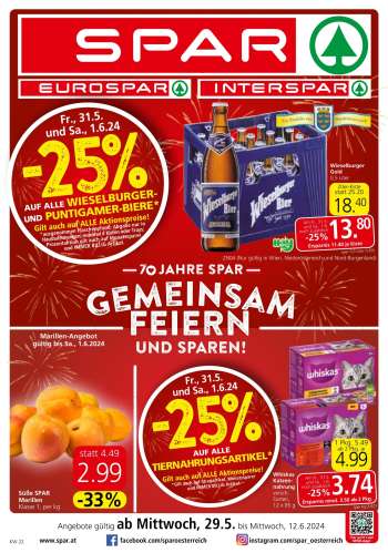 Angebote SPAR - 29.5.2024 - 12.6.2024.