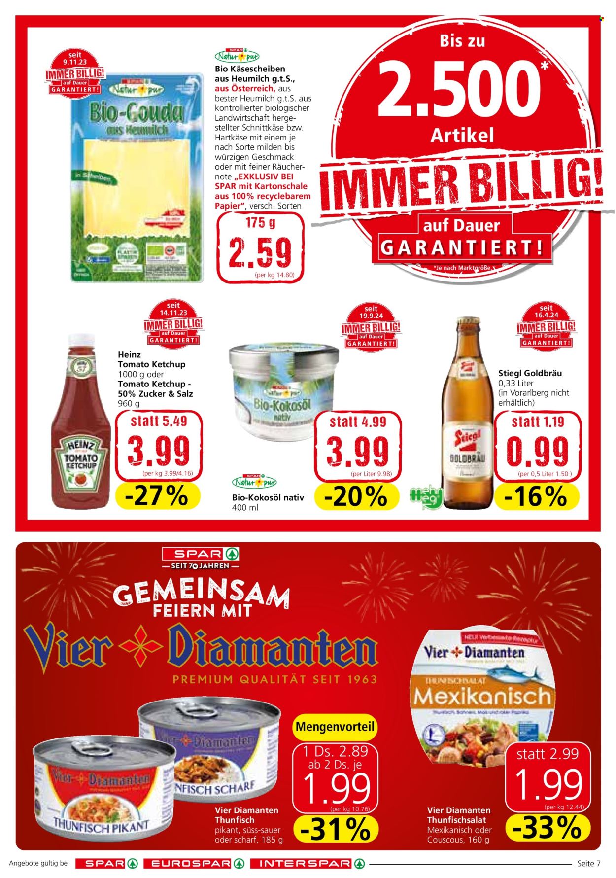 Angebote SPAR - 29.5.2024 - 12.6.2024. Seite 7