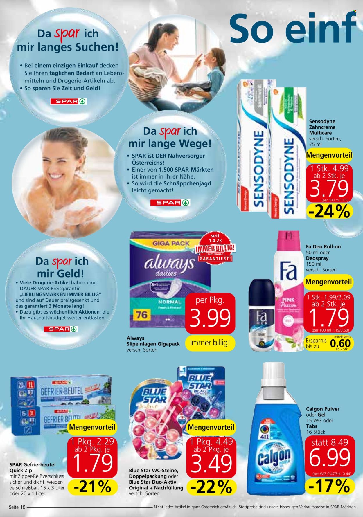 Angebote SPAR - 29.5.2024 - 12.6.2024. Seite 18