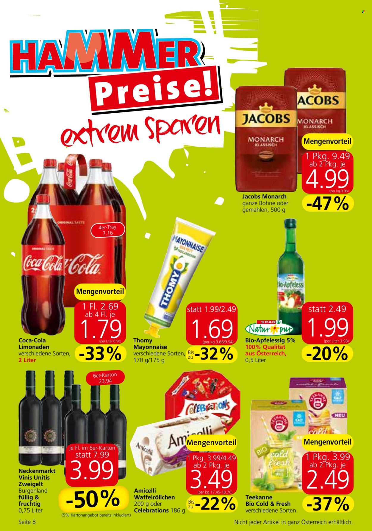 Angebote EUROSPAR - 29.5.2024 - 12.6.2024. Seite 8