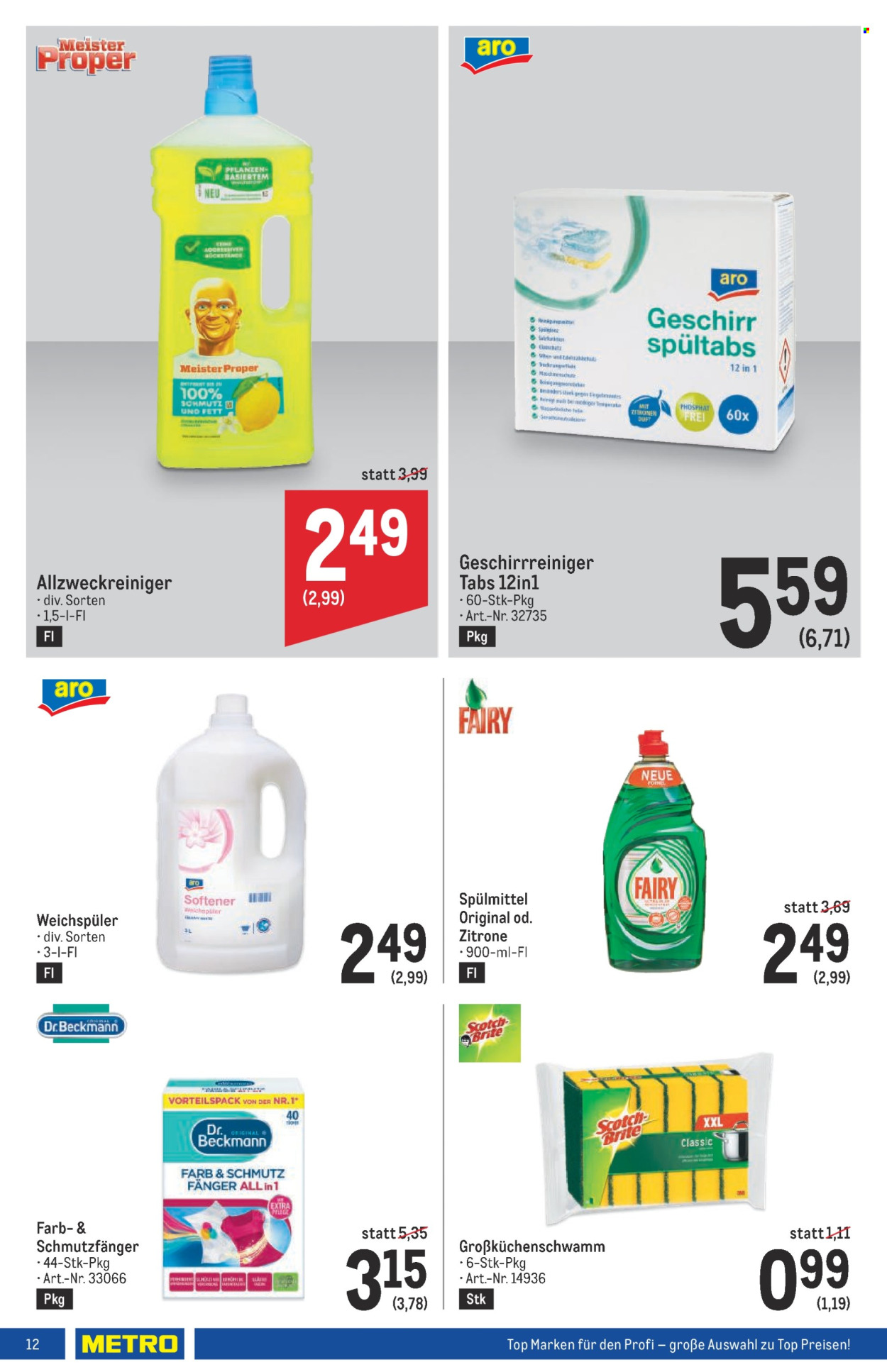 Angebote Metro - 31.5.2024 - 12.6.2024. Seite 12