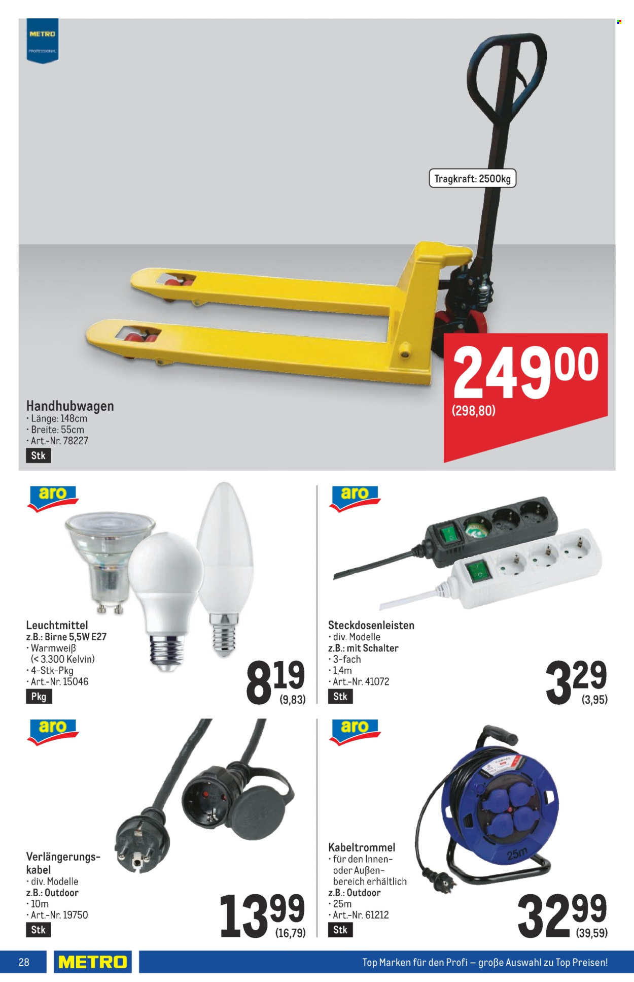 Angebote Metro - 31.5.2024 - 12.6.2024. Seite 28
