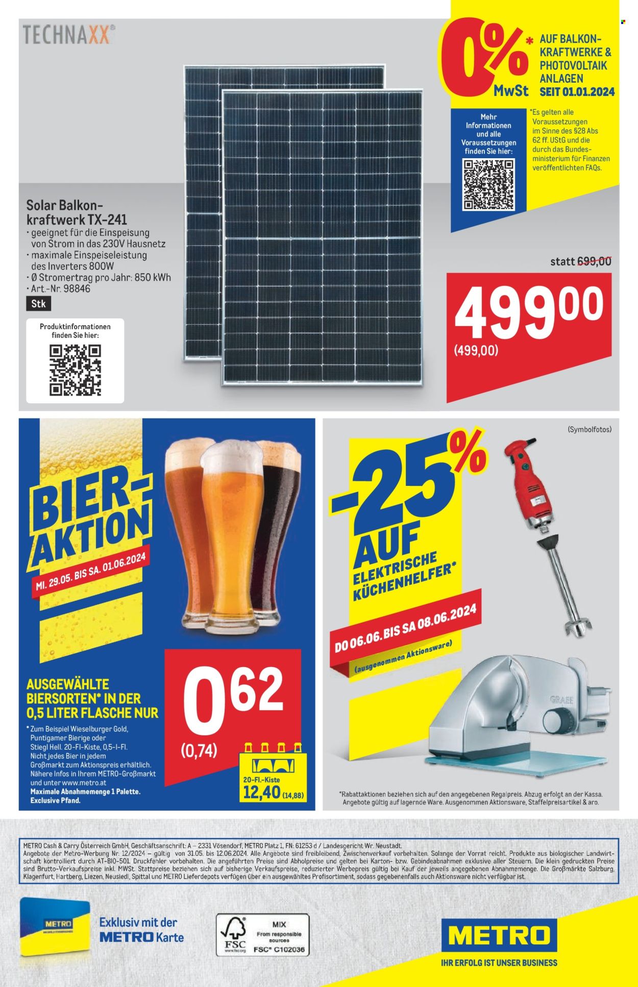 Angebote Metro - 31.5.2024 - 12.6.2024. Seite 36