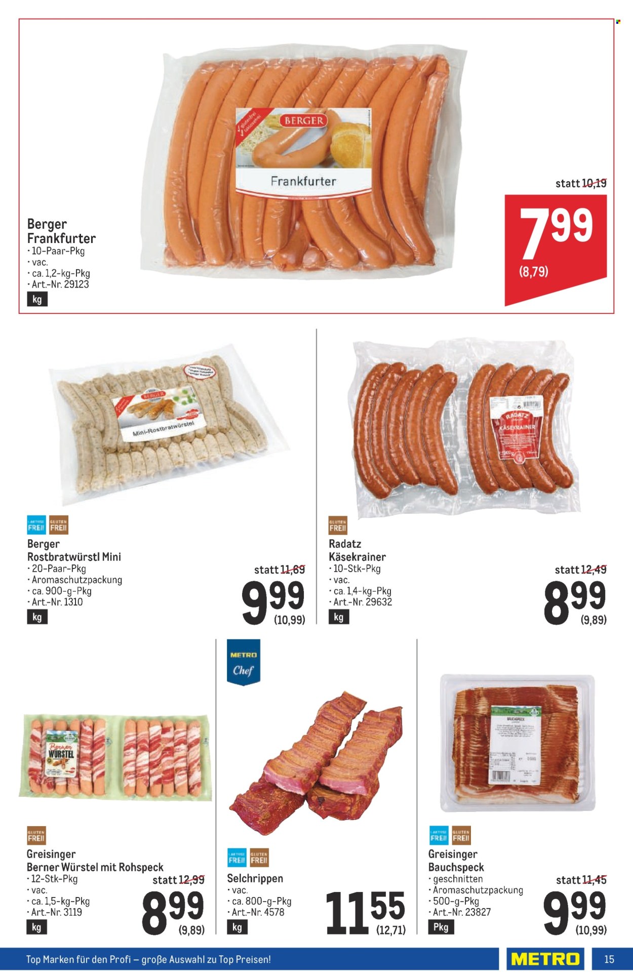 Angebote Metro - 31.5.2024 - 12.6.2024. Seite 15
