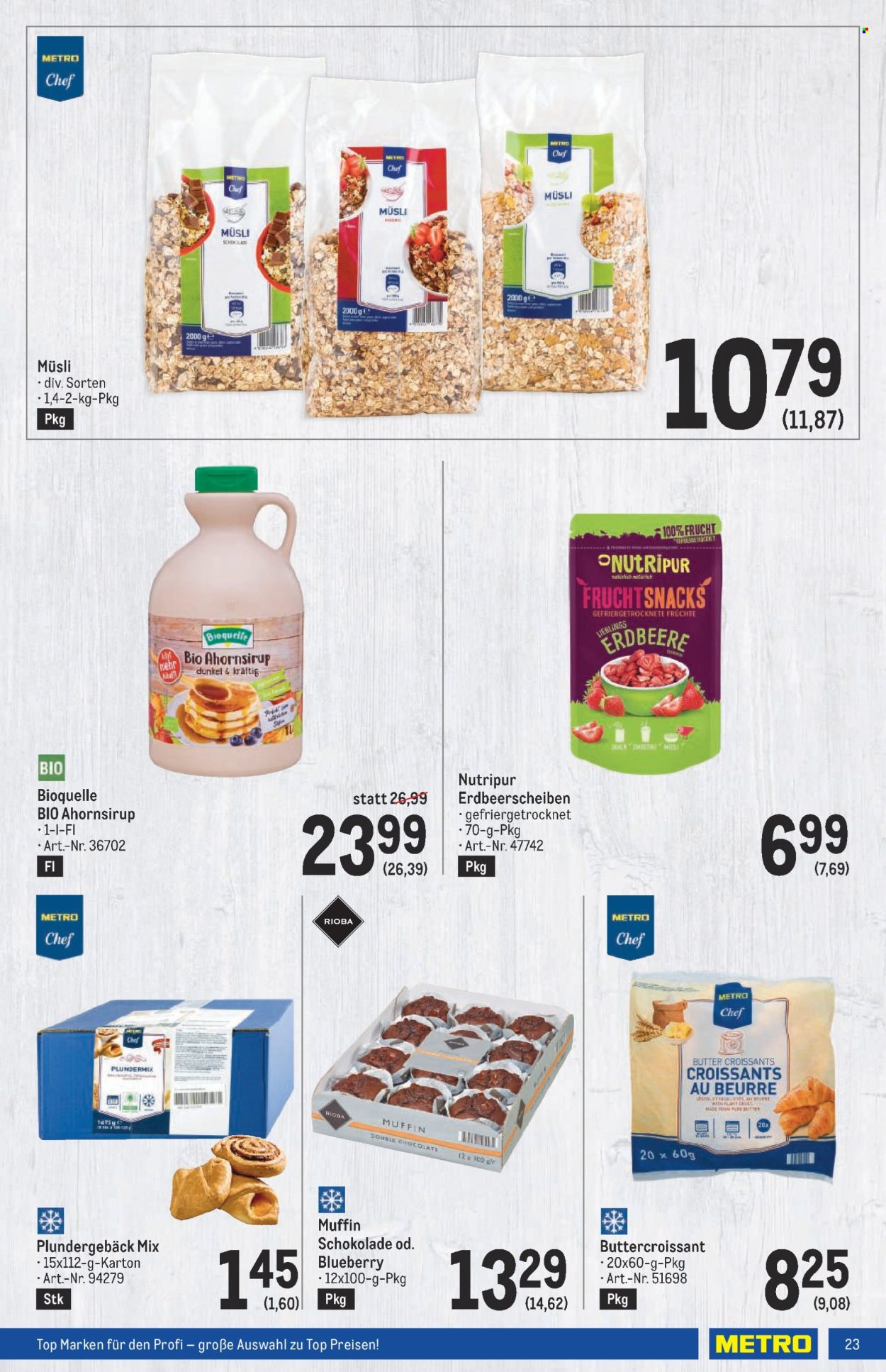 Angebote Metro - 31.5.2024 - 12.6.2024. Seite 23