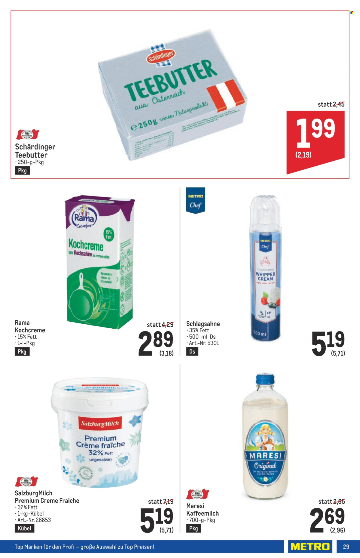 Angebote Metro - 31.5.2024 - 12.6.2024. Seite 29