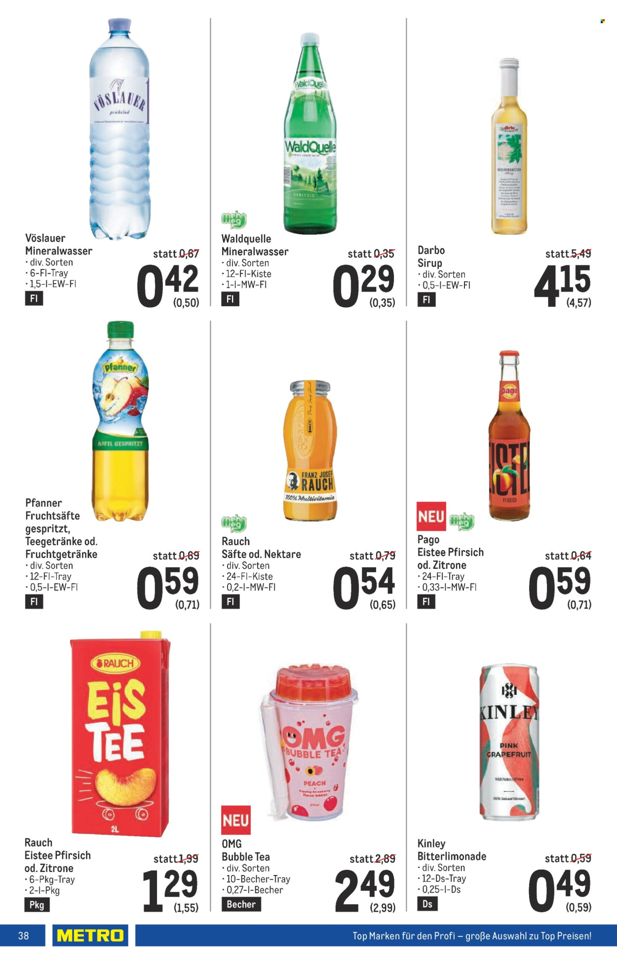 Angebote Metro - 31.5.2024 - 12.6.2024. Seite 38