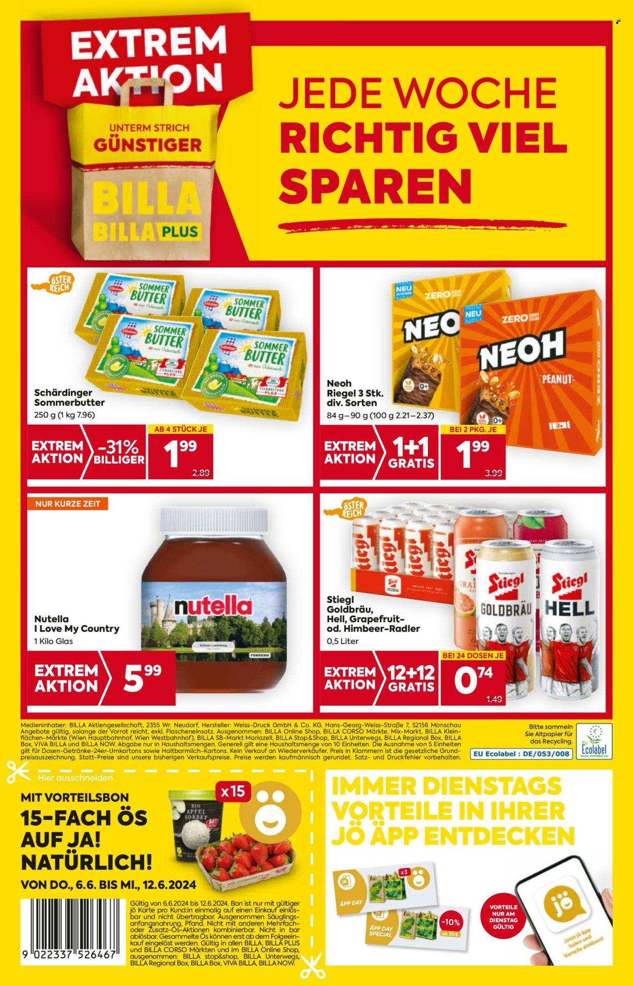 Angebote Billa - 6.6.2024 - 12.6.2024. Seite 16