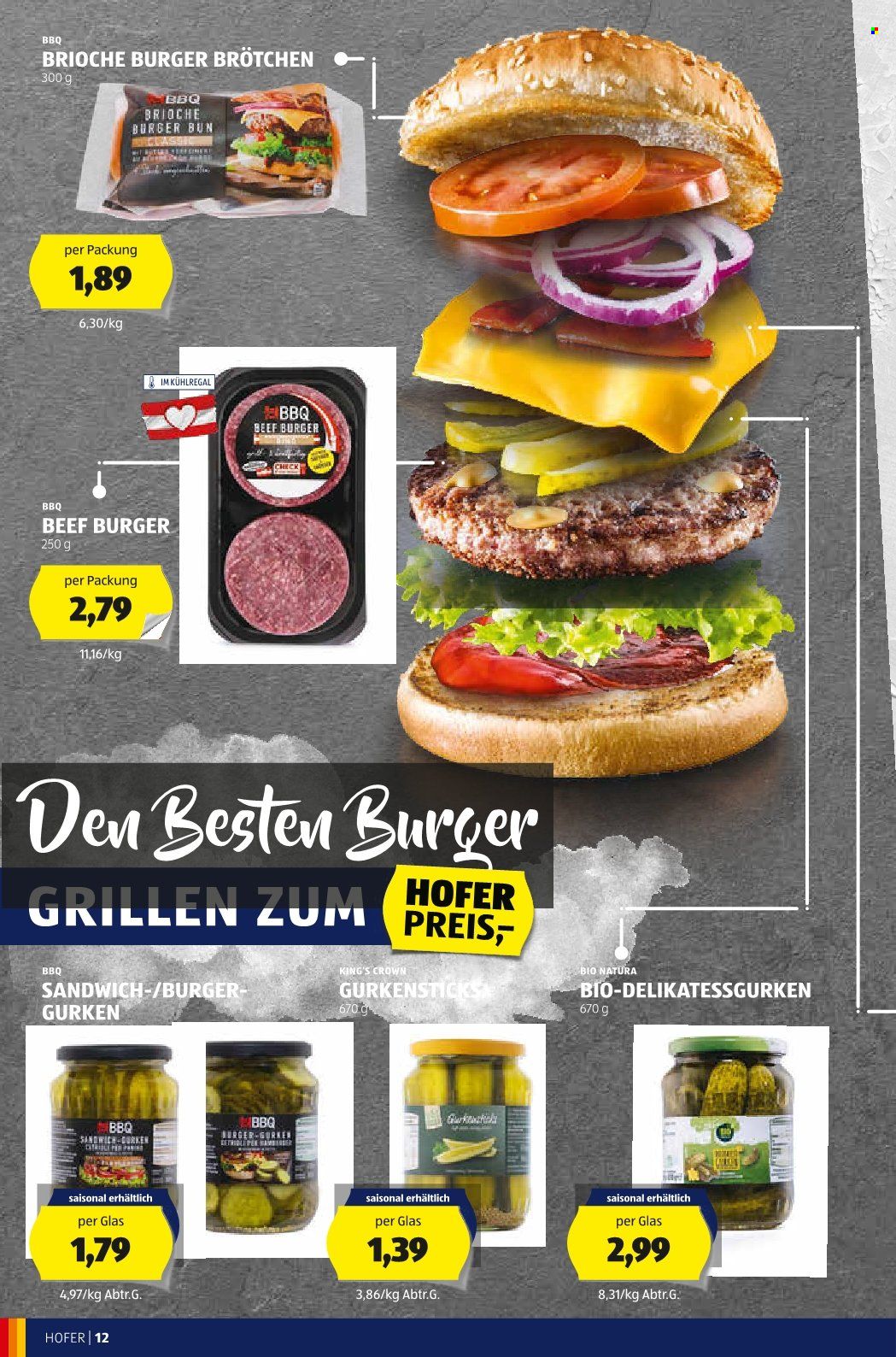 Angebote Hofer. Seite 12