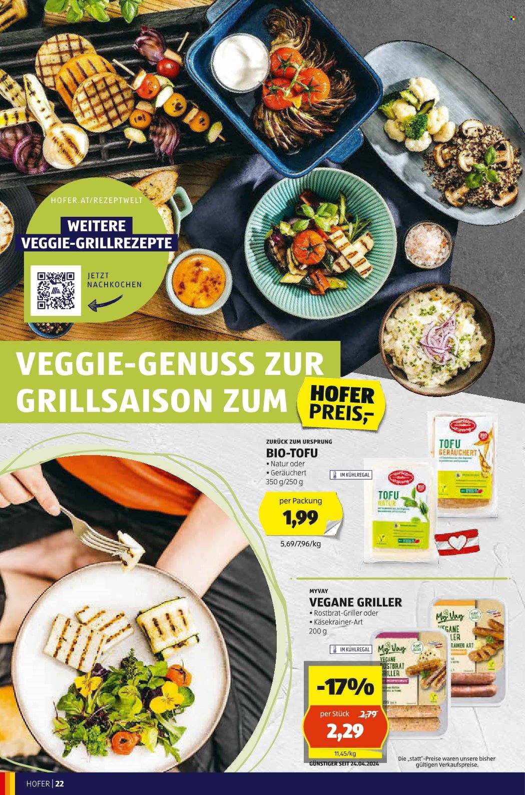 Angebote Hofer. Seite 22