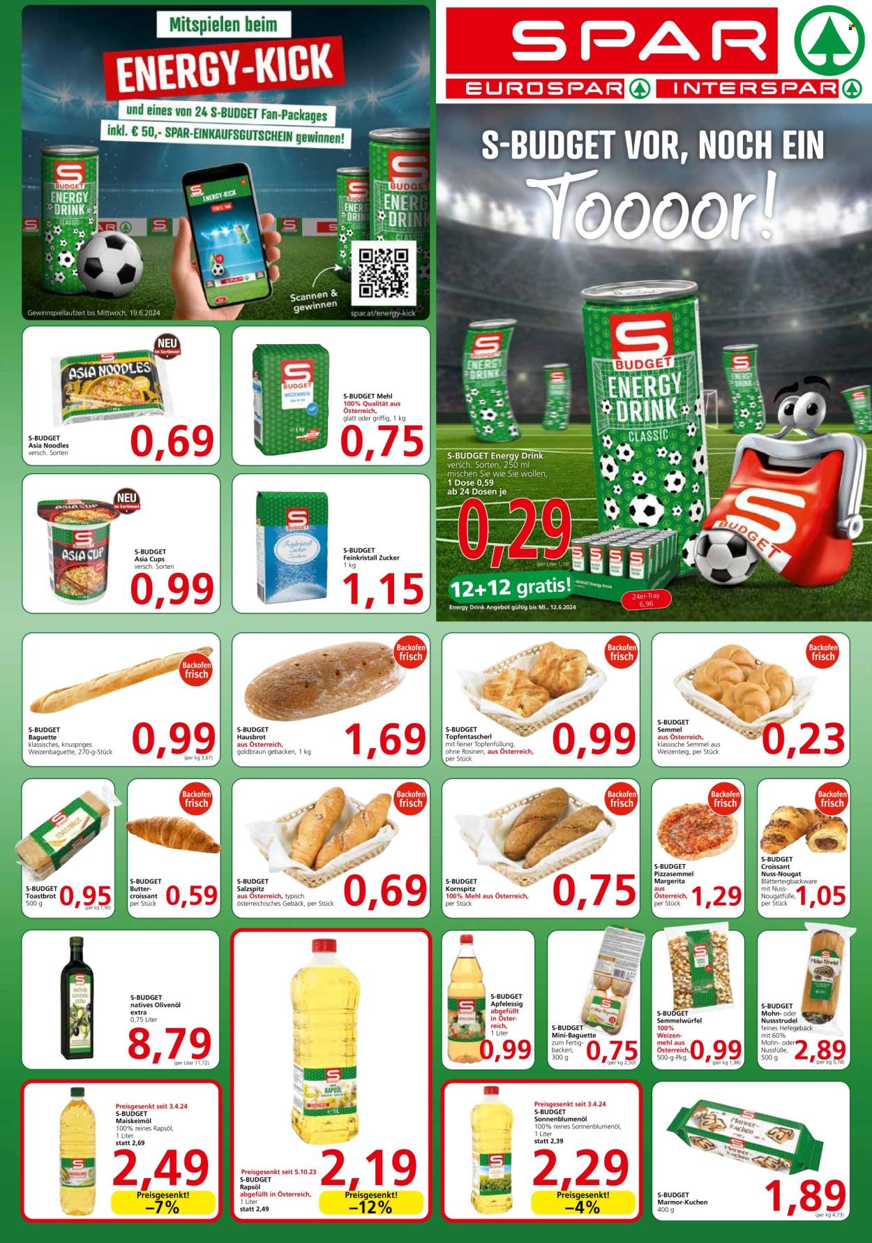 Angebote SPAR - 4.6.2024 - 12.6.2024. Seite 1