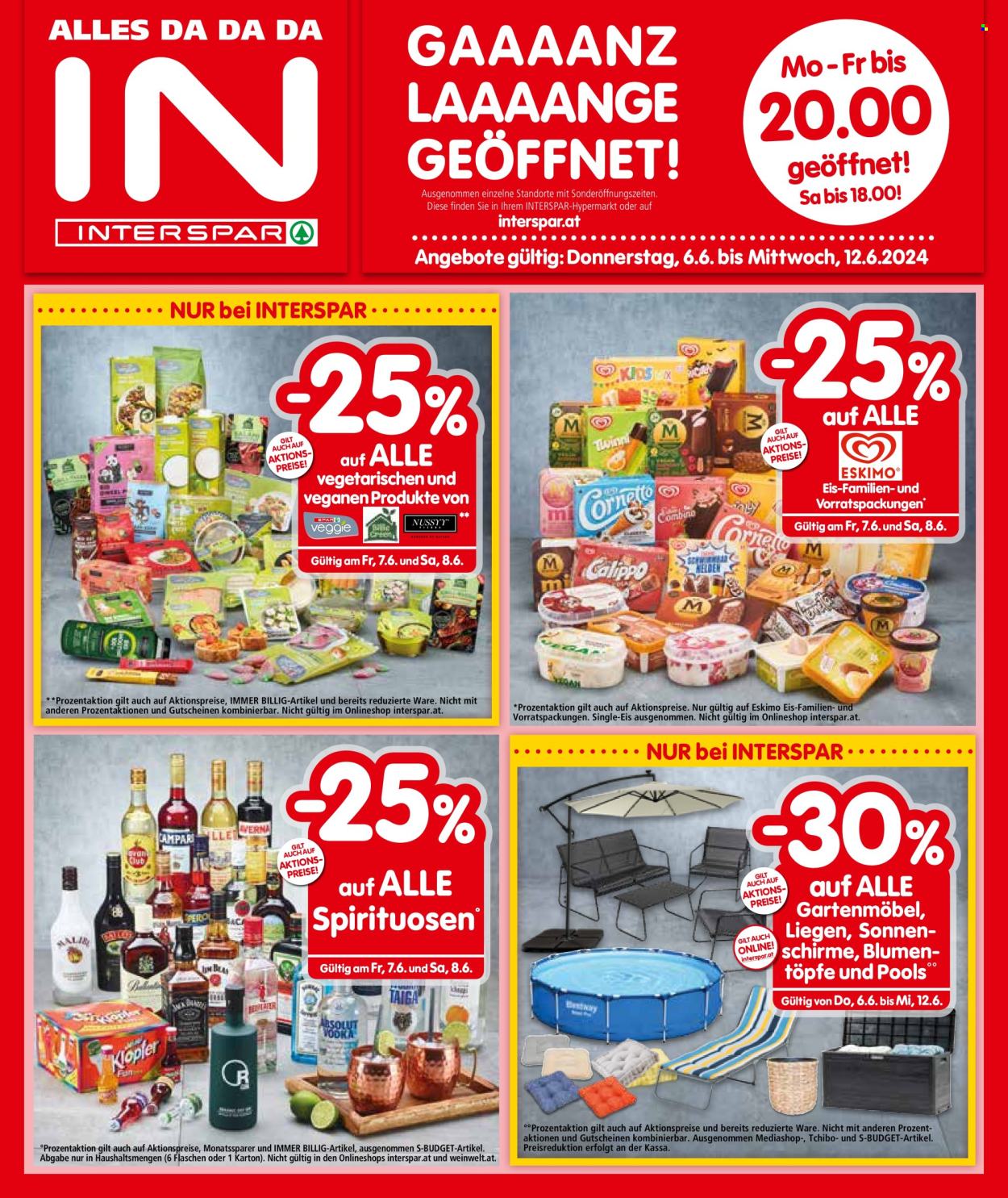 Angebote INTERSPAR - 6.6.2024 - 12.6.2024. Seite 1