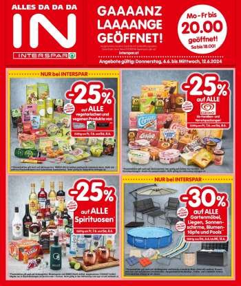 Angebote INTERSPAR - 6.6.2024 - 12.6.2024.