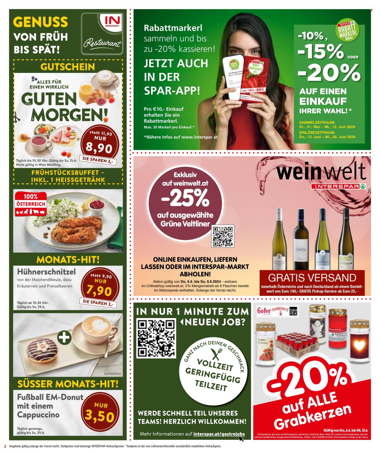 Angebote INTERSPAR - 6.6.2024 - 12.6.2024. Seite 2